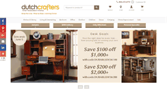 Desktop Screenshot of dutchcrafters.com